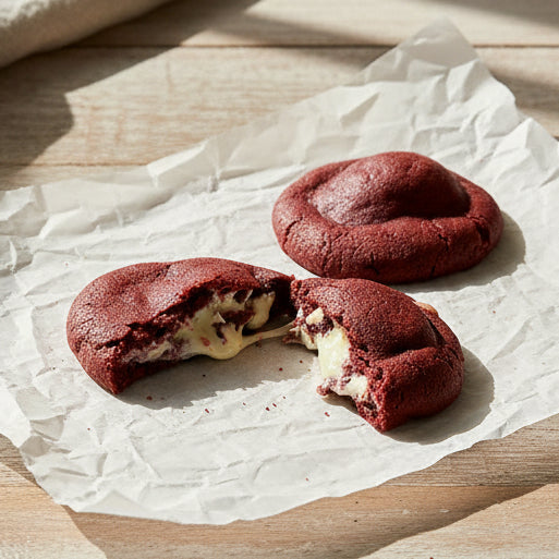 Red velvet cookie
